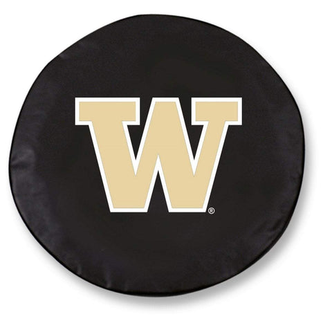 Shop Washington Huskies HBS Black Vinyl Fitted Spare Car Tire Cover - Sporting Up