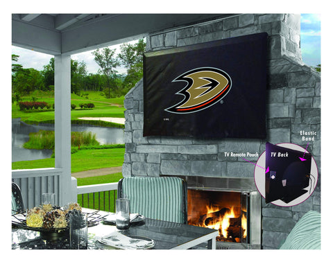 Anaheim Ducks HBS Housse de télévision en vinyle respirante et résistante à l'eau - Sporting Up