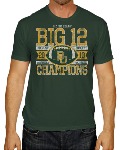Shop Baylor Bears The Victory 2013 Big 12 Football Champions Green T-Shirt - Sporting Up
