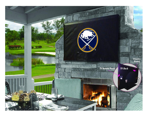 Shop Buffalo Sabres HBS Breathable Water Resistant Vinyl TV Cover - Sporting Up