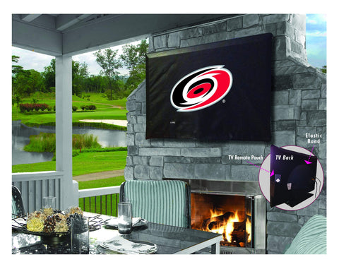 Shop Carolina Hurricanes HBS Breathable Water Resistant Vinyl TV Cover - Sporting Up