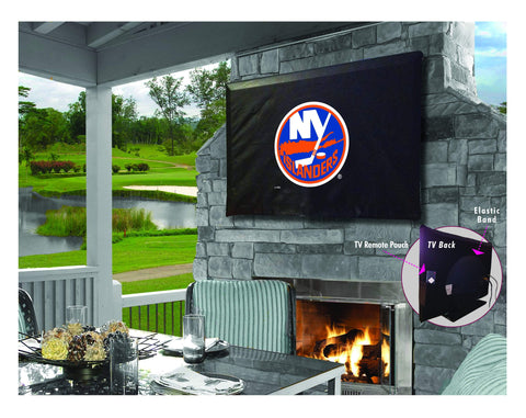New York Islanders HBS atmungsaktive, wasserabweisende Vinyl-TV-Abdeckung – sportlich