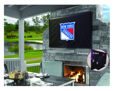 New York Rangers HBS Breathable Water Resistant Vinyl TV Cover - Sporting Up