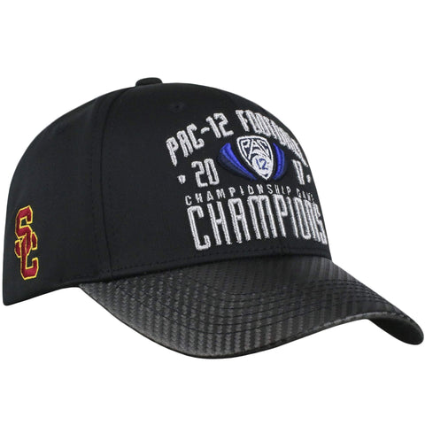 Shop USC Trojans Official Locker Room 2017 PAC 12 Champions Adjustable Hat Cap - Sporting Up