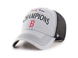 Gorra de malla trawler de la marca 47 de los campeones de la serie mundial de los Boston Red Sox 2018 - sporting up