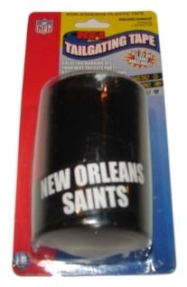 Ruban de talonnage d'avertissement nfl des saints de la Nouvelle-Orléans (50 pieds) - sporting up